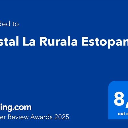 Hostal La Rurala Estopanya Estopinan del Castillo Exterior foto